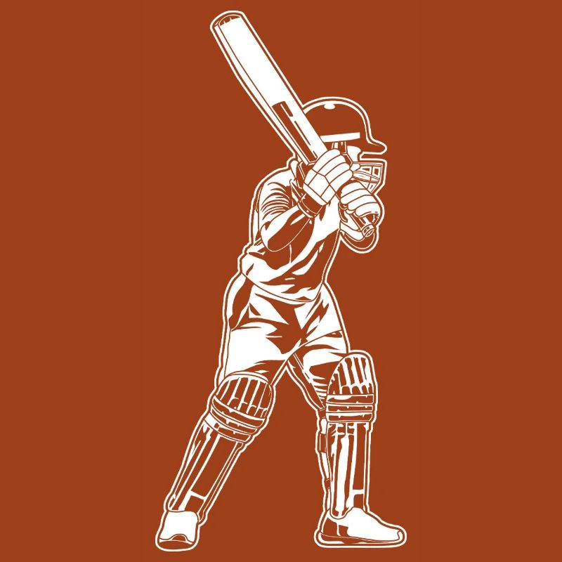 Cricket Batter Sketch