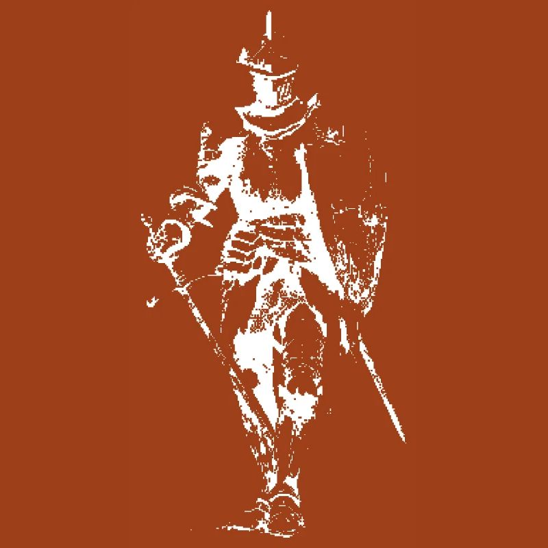 Noir-Ritter-Silhouette