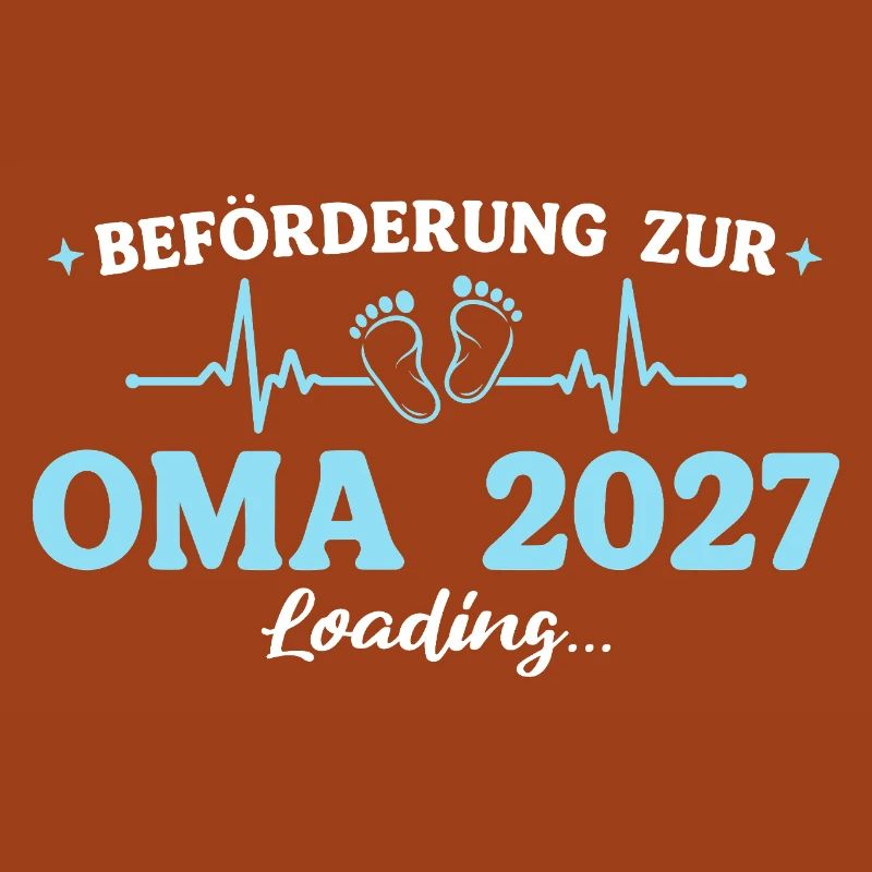 Oma 2027 Beförderung Großmutter Geschenk
