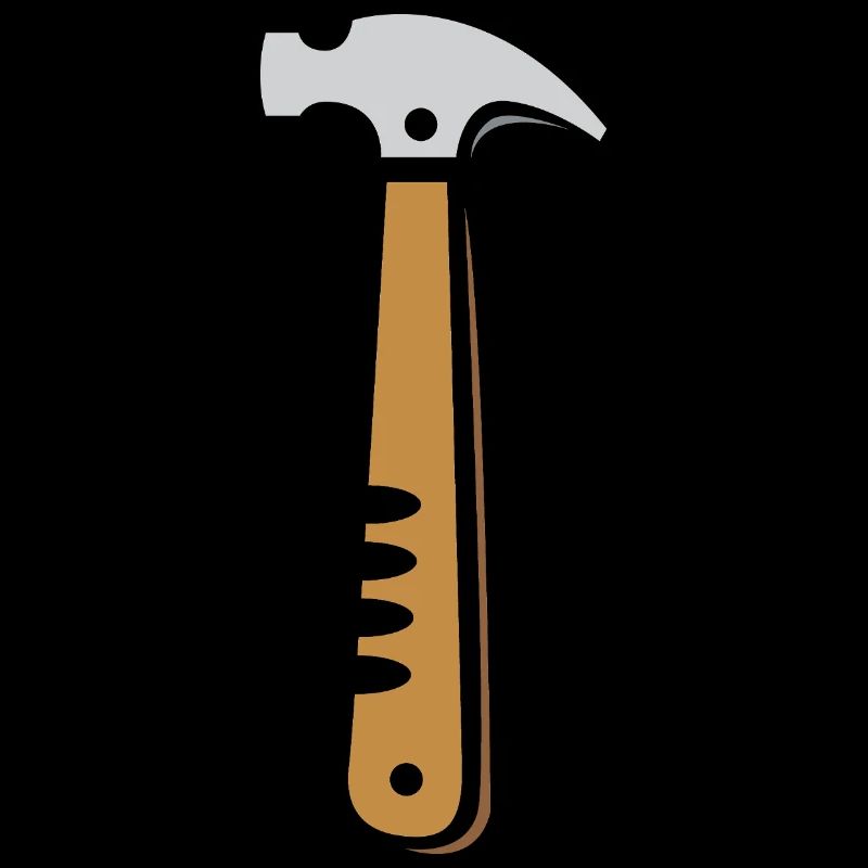 Vecteur de marteau élégant - Craft Design for Pro