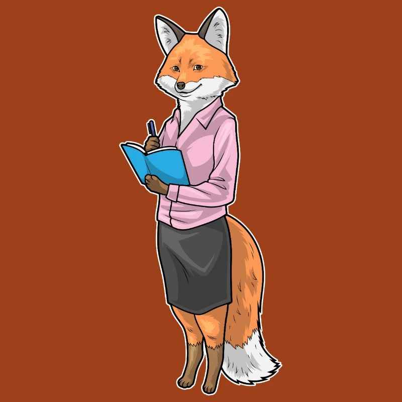 Fox Secretary Notebook Office