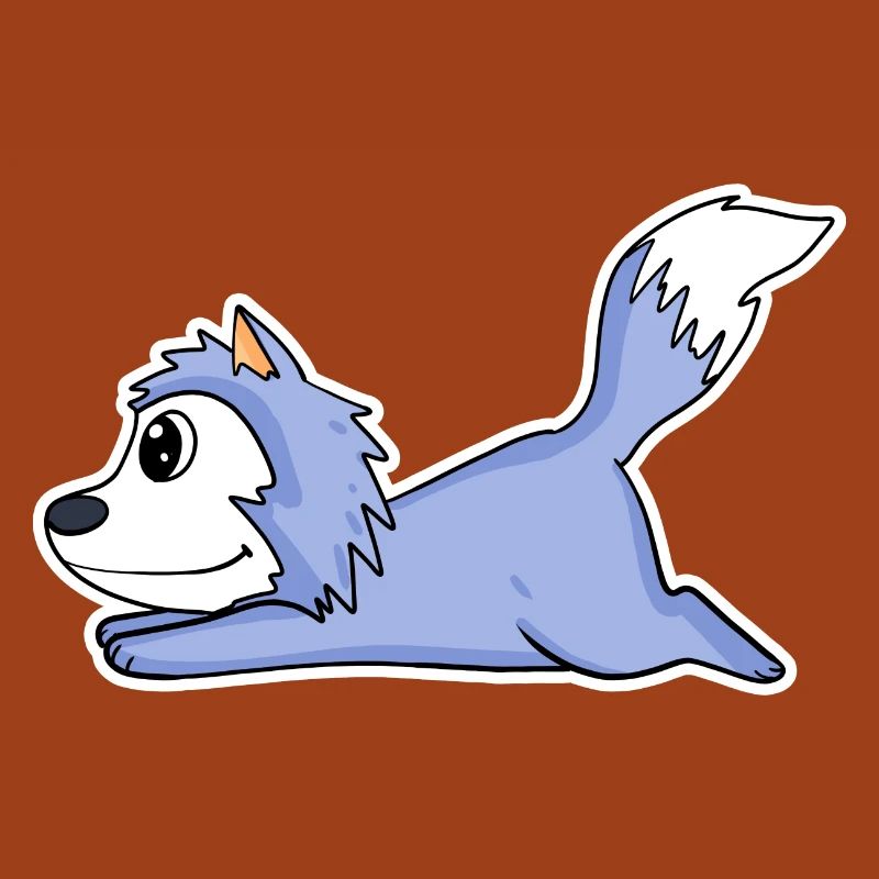 lying wolf
