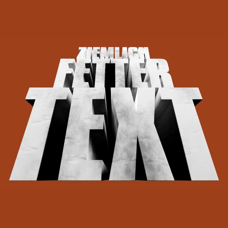 Ziemlich fetter Text