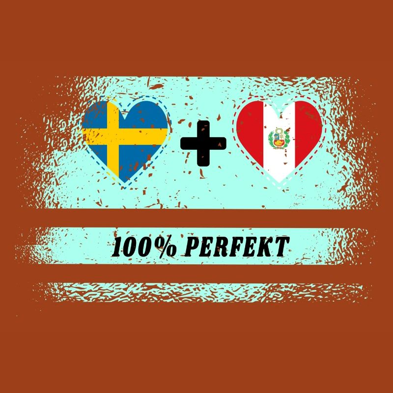 Peru & Schweden 100% perfekt / Geschenk