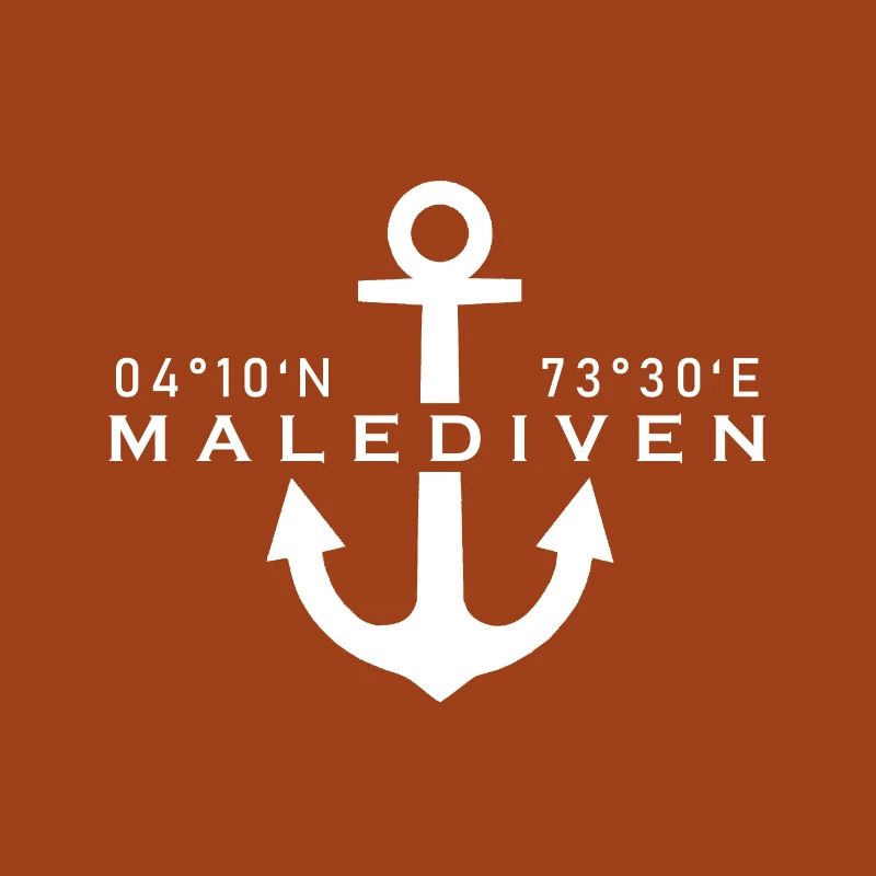 Malediven Kompass Design