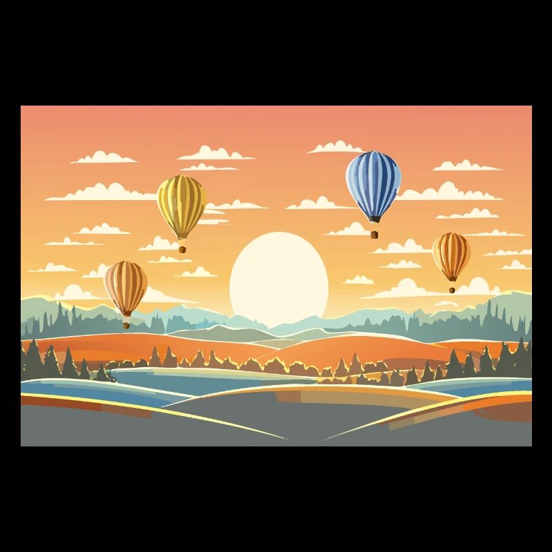 Heißluftballons