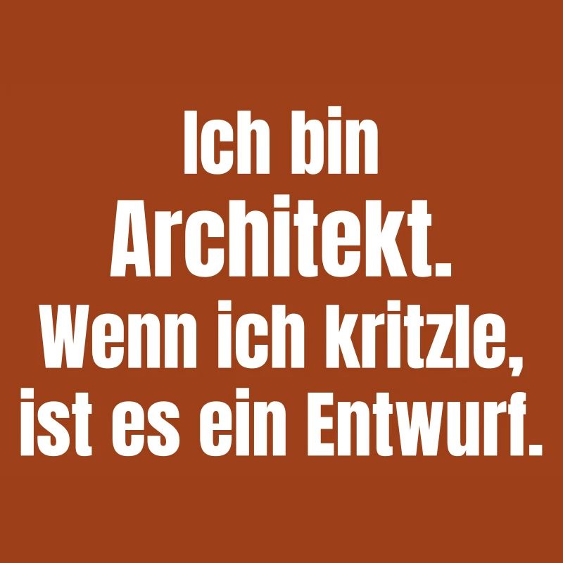 Architect Doodle Design Saying