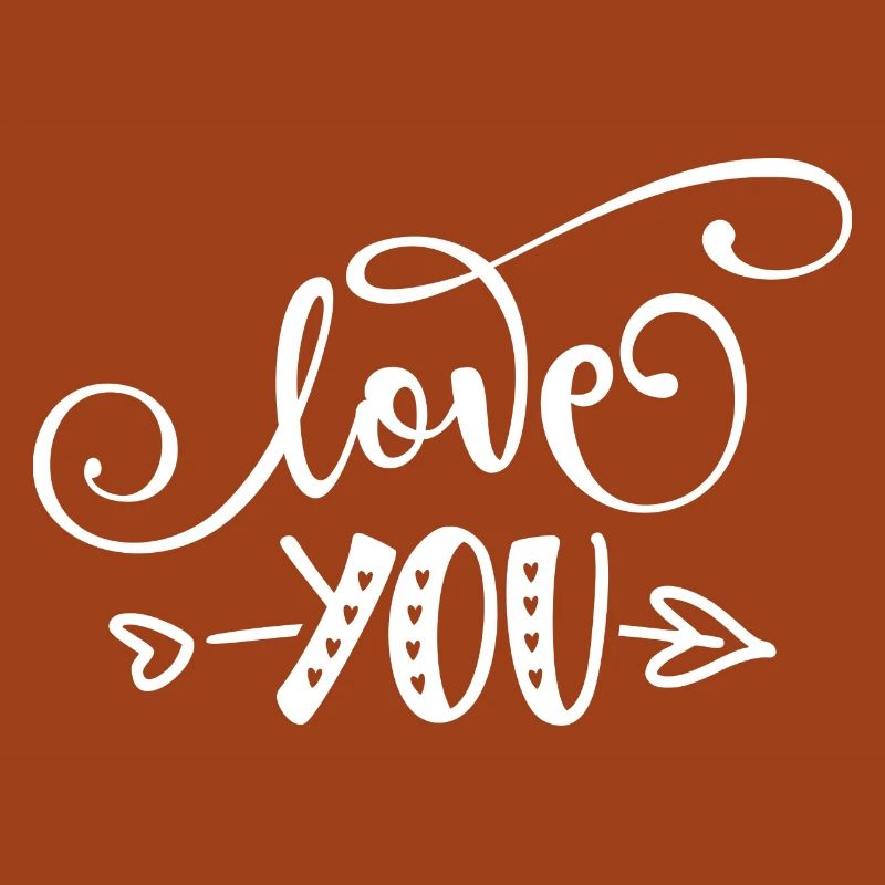 Love You Charm Between Hearts and Arrows Pattern