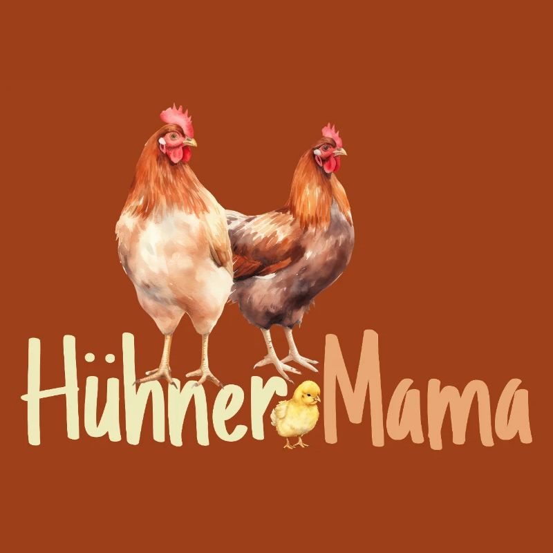 Hühner Mama Muttertag Mutterschaft Mama Elternteil