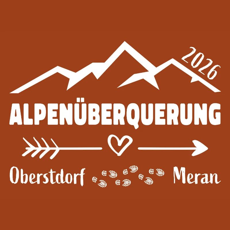 Alpenüberquerung 2026 E5 Oberstdorf Meran