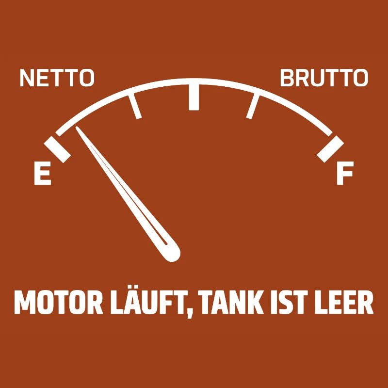 Engine runs tank empty