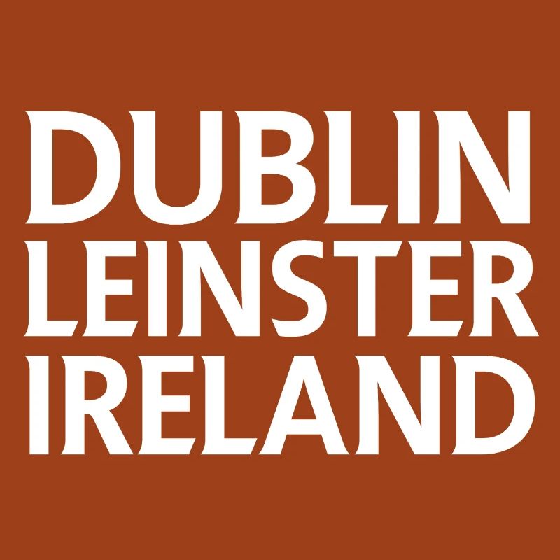 Dublin – Irlande Textdesign