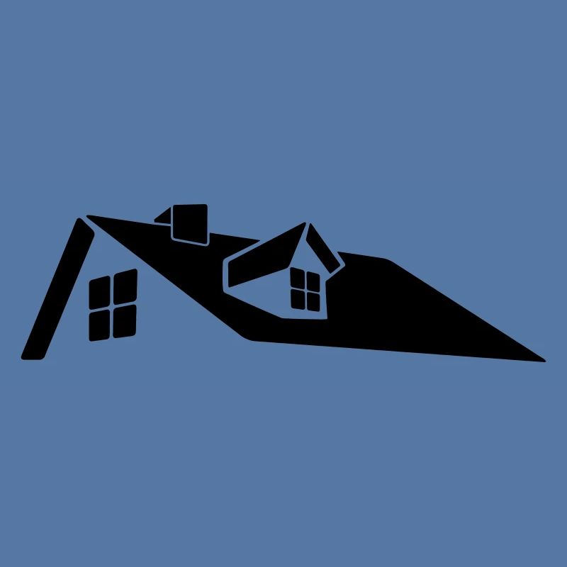 Logo des Dachhauses mit Dachgaube