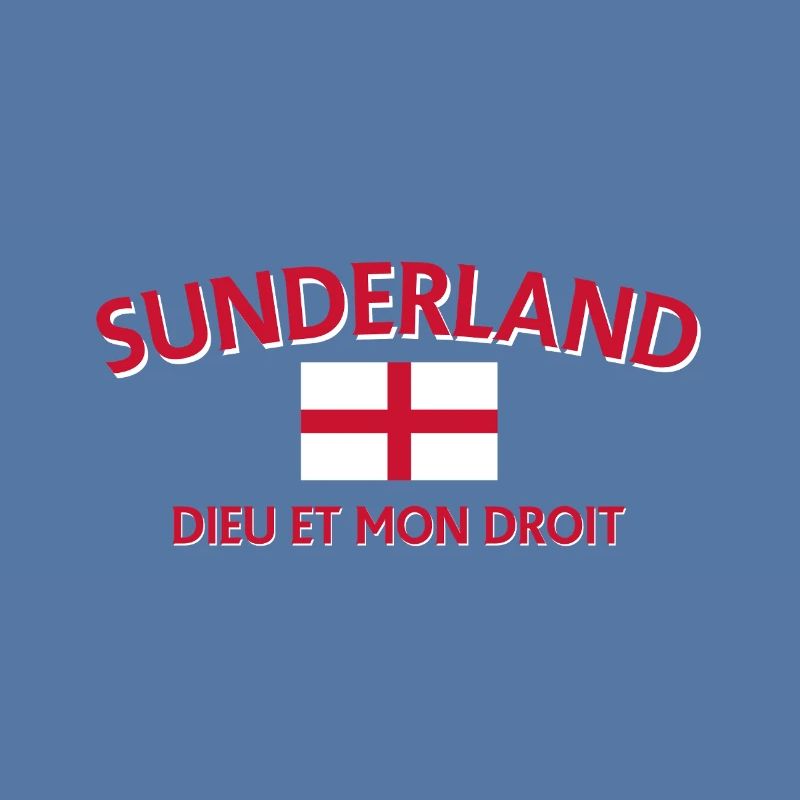 Drapeau de Sunderland Devise Écusson
