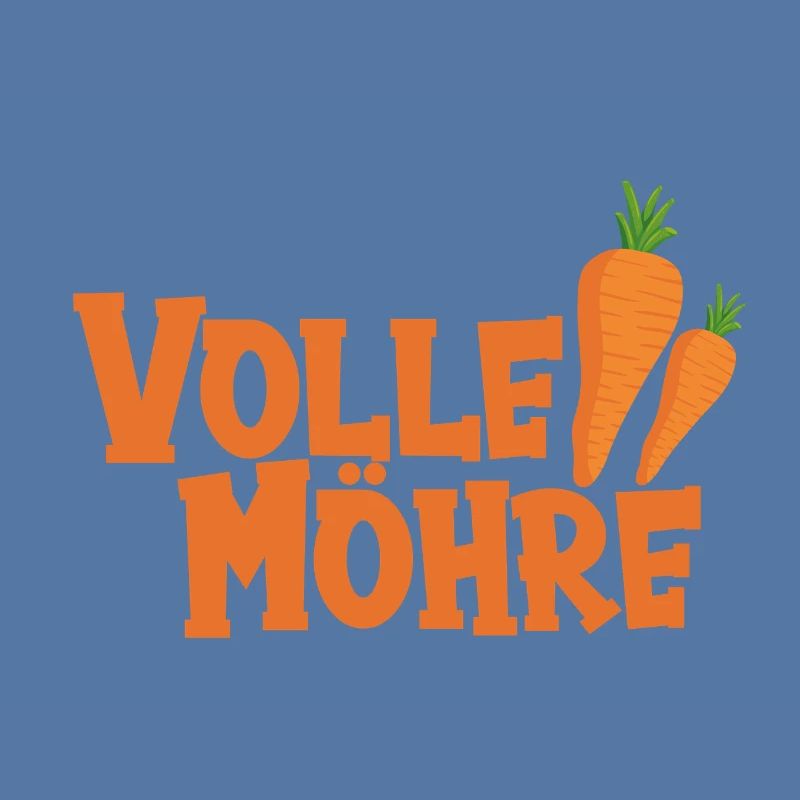 Volle Möhre Karotten-Statement