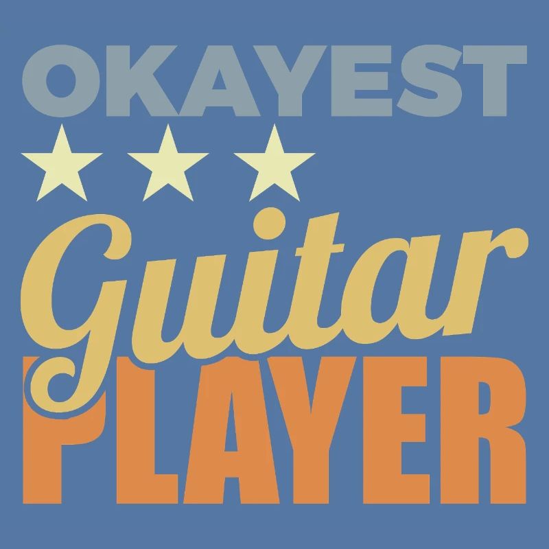 Durchschnittlicher Gitarrenspieler