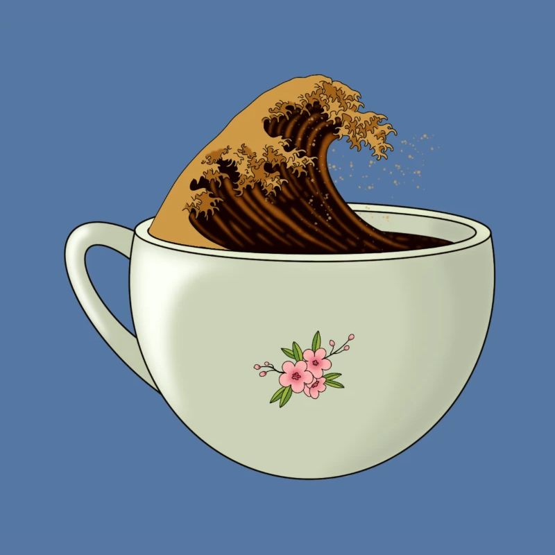 Die große Welle Koffein