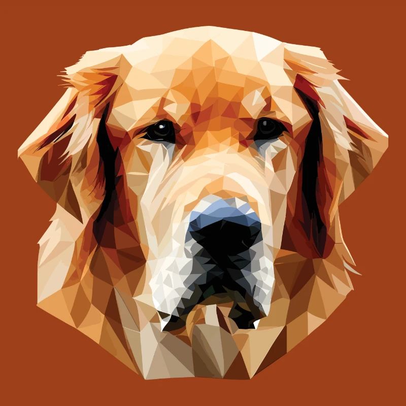 Polygone de chien Labrabor