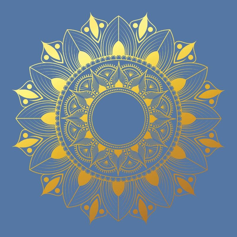 Mandala doré