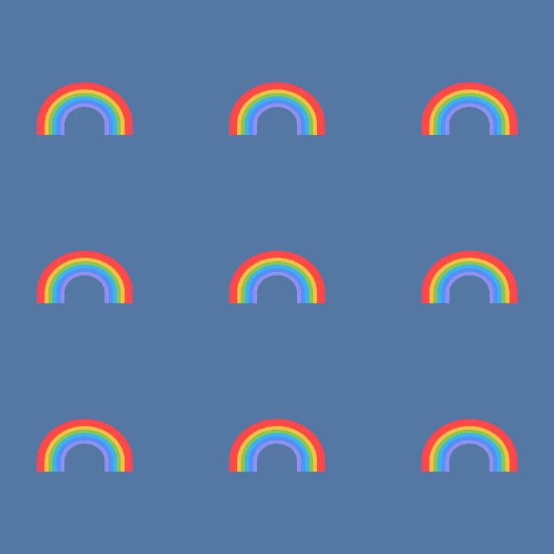 Regenbogen-Muster