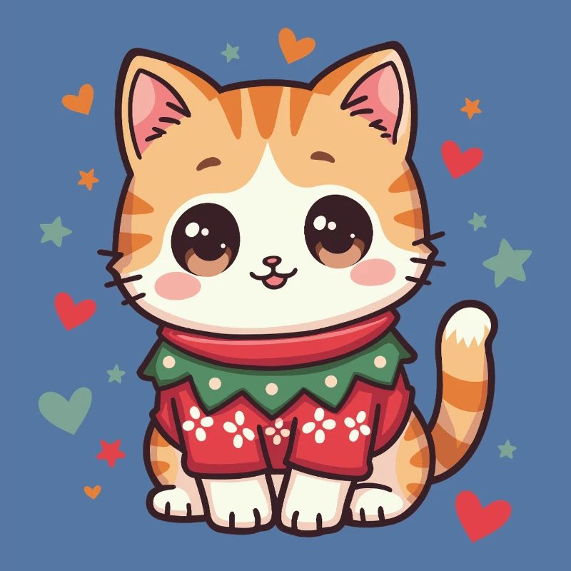 Chat de Noël