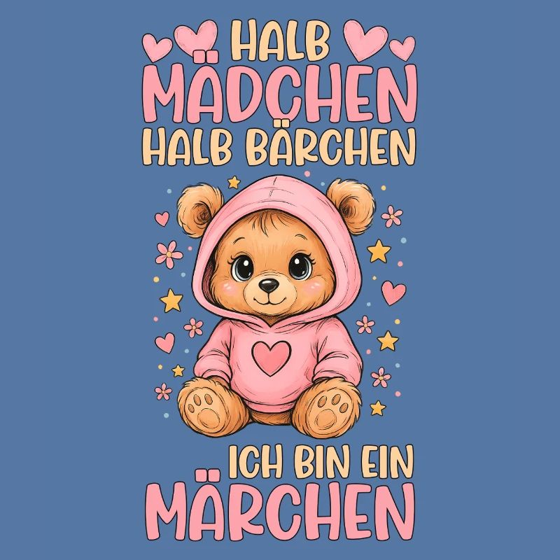 Halb Mädchen Halb Bärchen Märchen Bär Geschenk