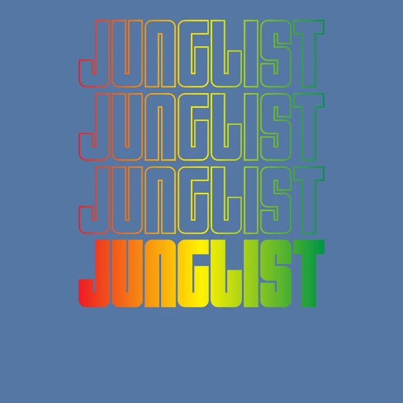 Junglist Gradient Text DNB