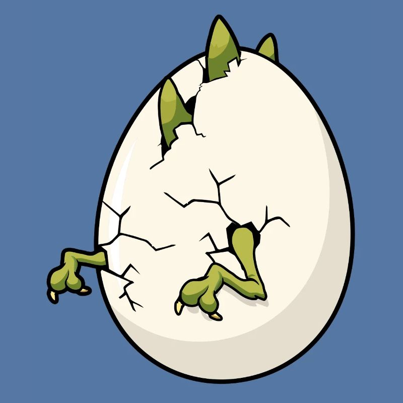 Cracked Egg Bloom Easter