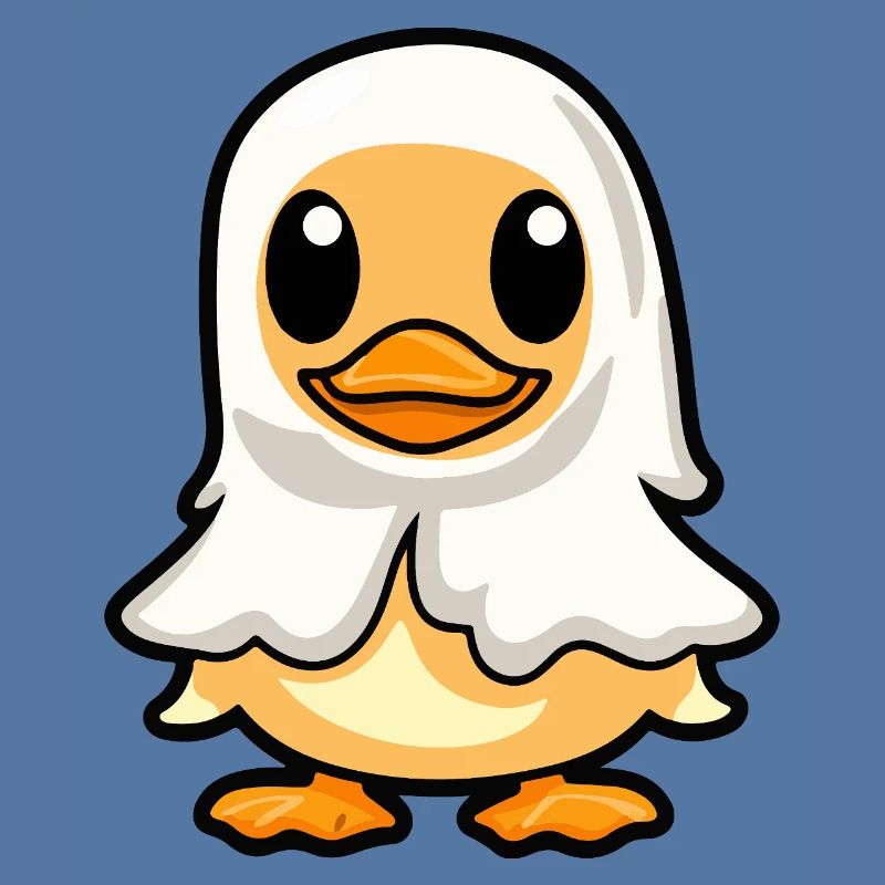 Ente Halloween Geist