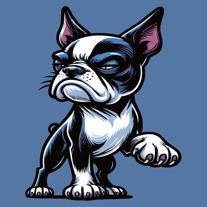 Boston Terrier Propriétaire du Boston Terrier Bosti