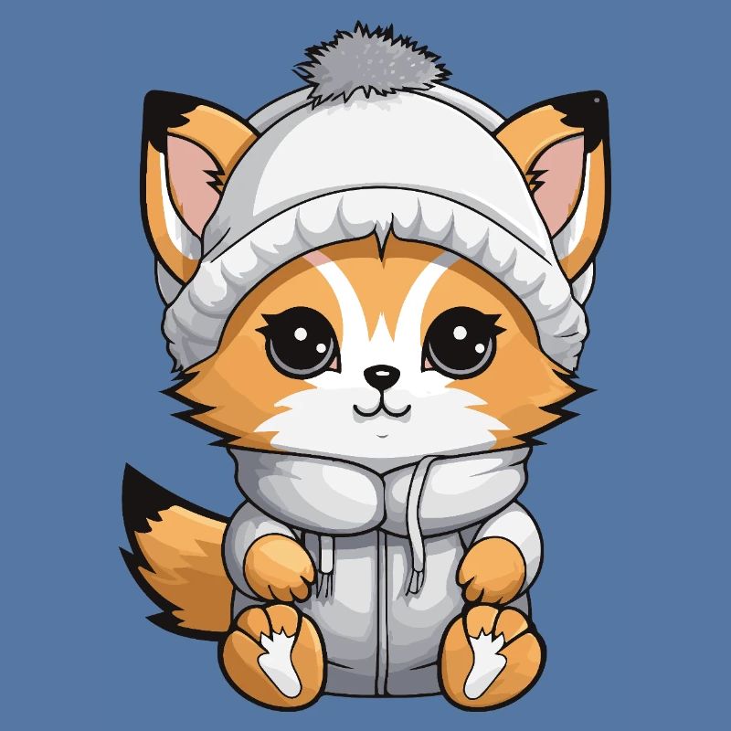 Fuchs Winter Comic