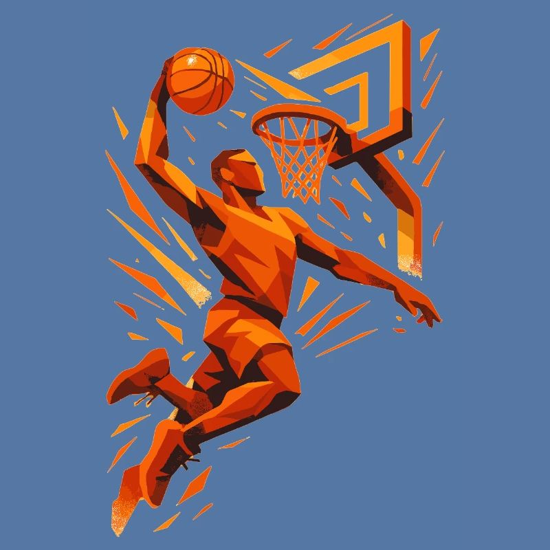 Basketball Slam Dunk Throw Player Dunking Gift