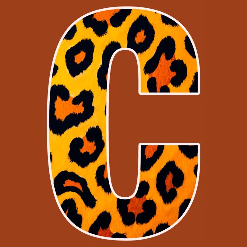 Leopard_Buchstabenmuster_-_C