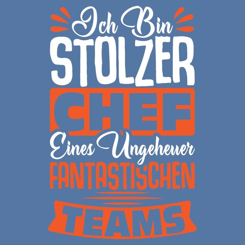 Stolzer Chef Chef Mann Abteilungsleiter Teamchef