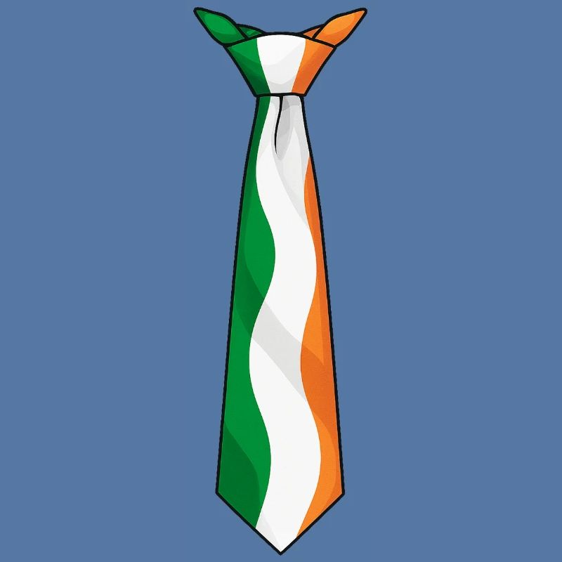 Cravate d’Irlande – Conception du drapeau