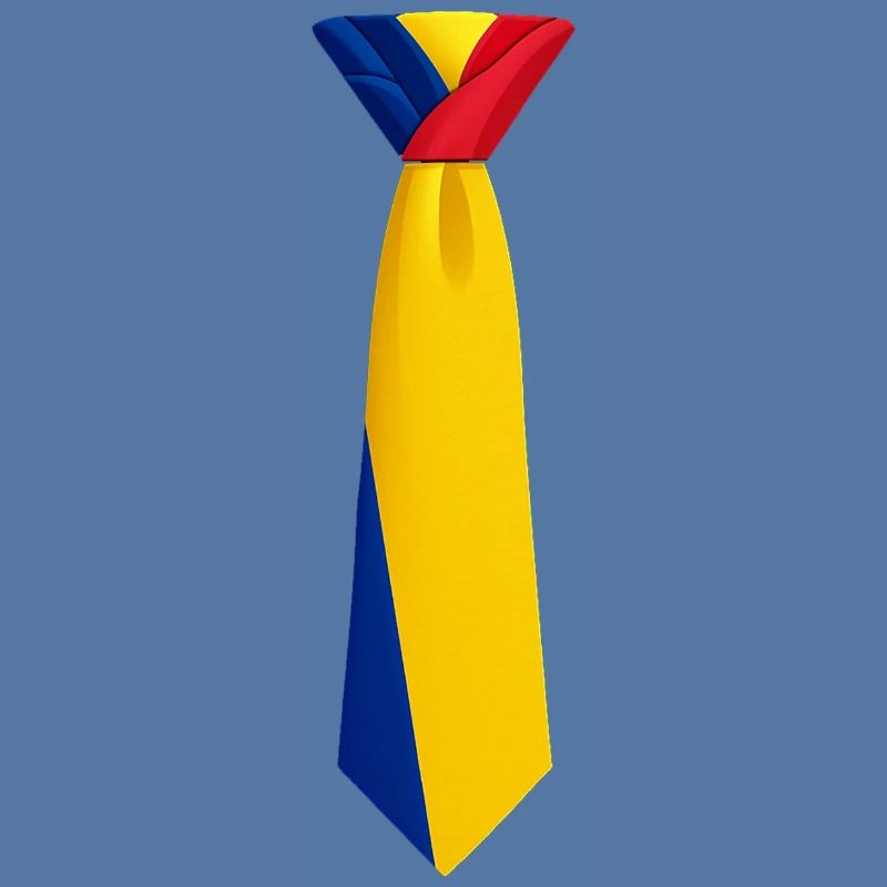 Romania Tie – Flaggendesign