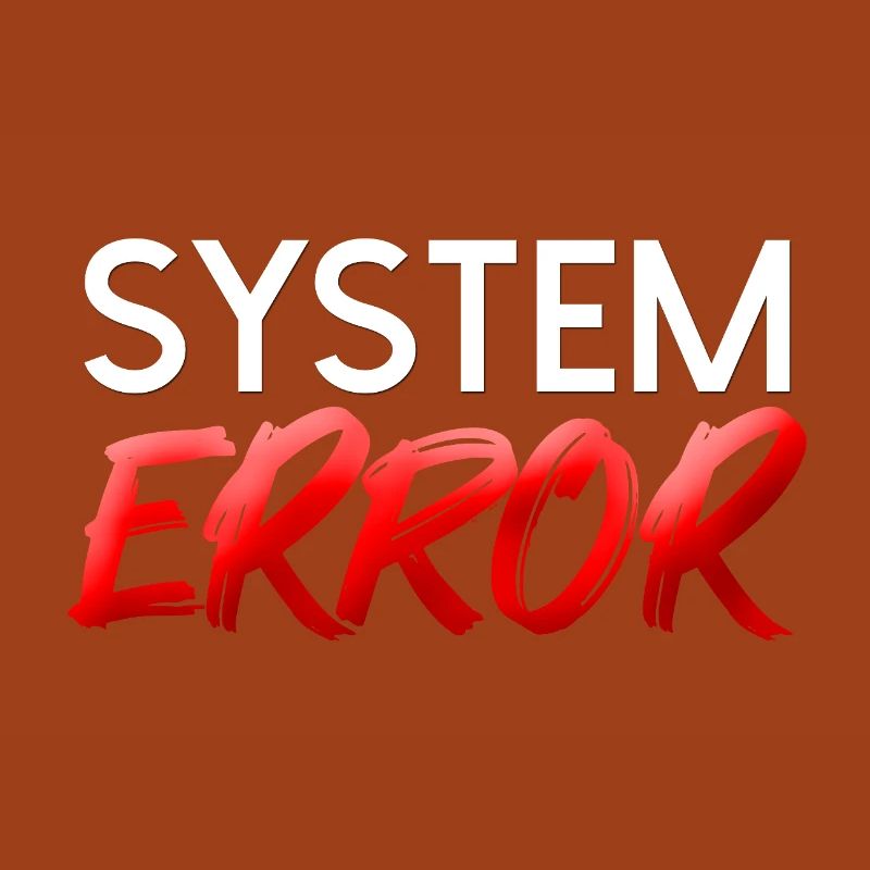 Systemfehler Neon Brush