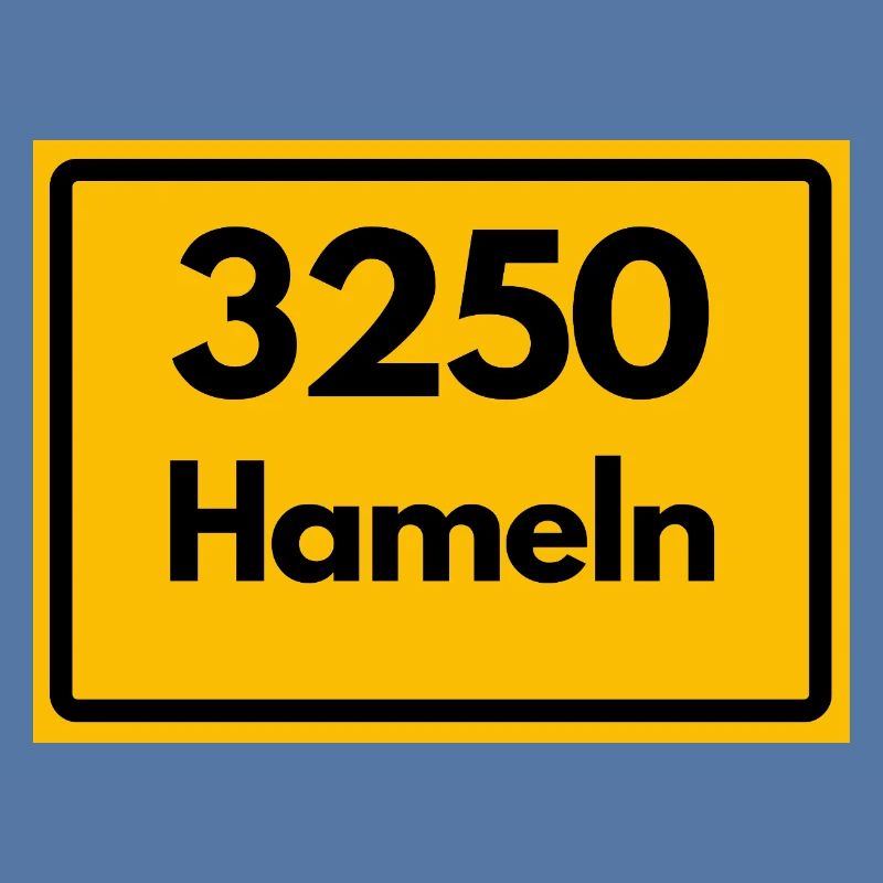 ANCIEN CODE POSTAL 3250 HAMELN RATTENFÄNGER