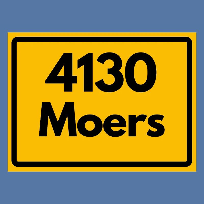 ANCIEN CODE POSTAL RÉTRO 4130 MOERS