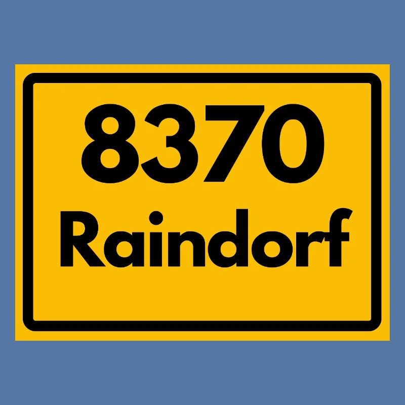 ANCIEN CODE POSTAL RETRO 8370 RAINDORF HEIMATT