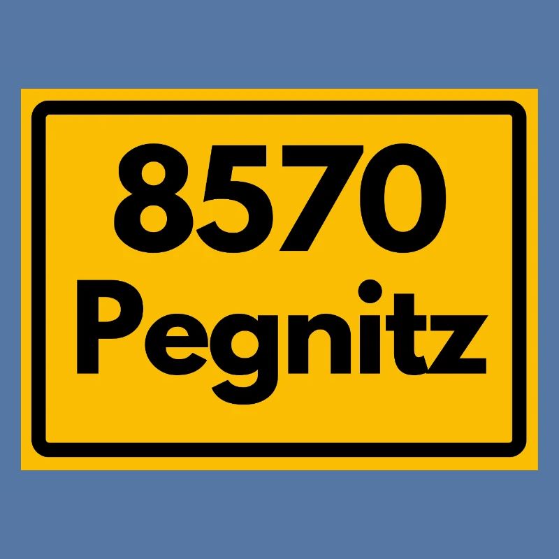 ALTE POSTLEITZAHL PLZ RETRO 8570 PEGNITZ HEIMAT