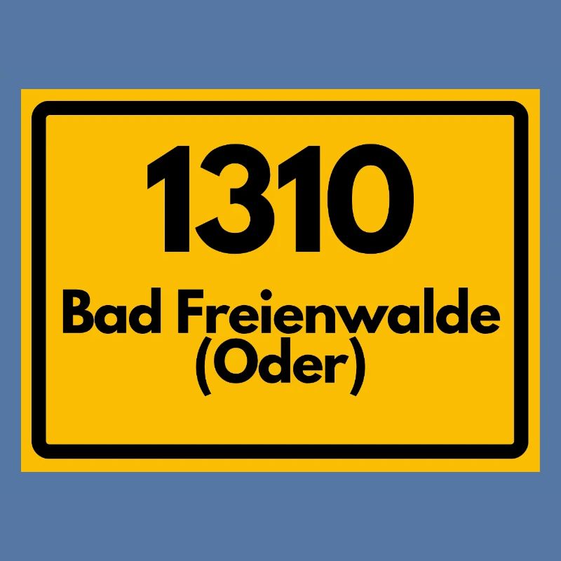 ALTE POSTLEITZAHL PLZ 1310 BAD FREIENWALDE (ODER)
