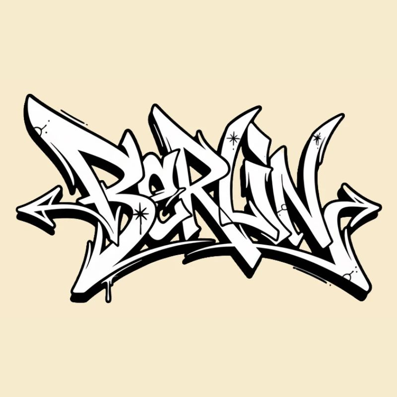 Graffiti Schrift Kunst Design Berlin