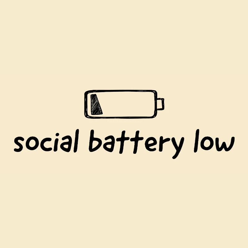 social battery low