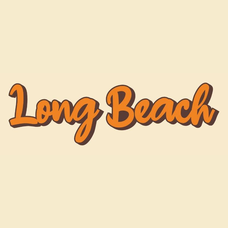 Long Beach Retro Script