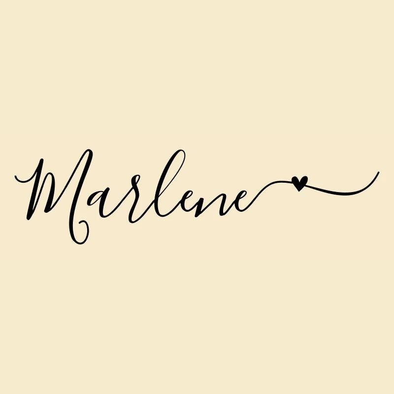 Marlene Name First Name Decorative
