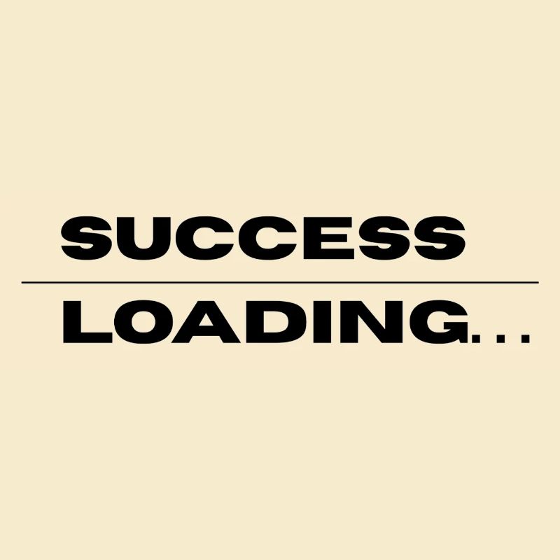 Success Loading - Conception de citations motivantes
