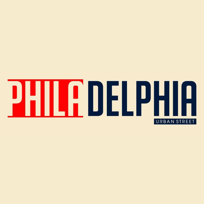 Conception de la silhouette de la ligne d’horizon de Philadelphie