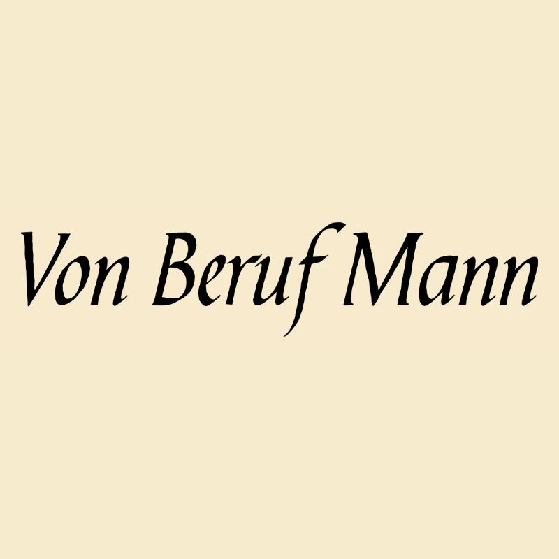 Beruf Mann