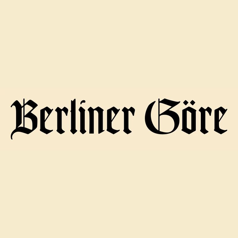 BERLINER GÖRE